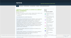 Desktop Screenshot of narovaenchiapas.wordpress.com