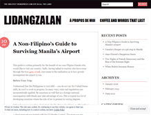 Tablet Screenshot of ljdangzalan.wordpress.com