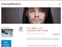 Tablet Screenshot of colourfulblackphotography.wordpress.com