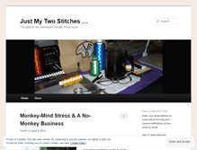 Tablet Screenshot of justmytwostitches.wordpress.com