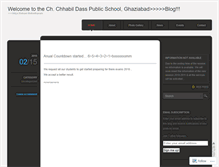 Tablet Screenshot of chhabilians.wordpress.com