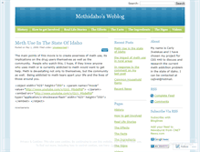 Tablet Screenshot of methidaho.wordpress.com