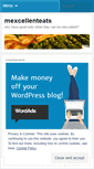 Mobile Screenshot of mexcellenteats.wordpress.com