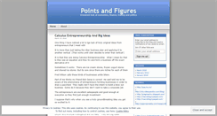 Desktop Screenshot of pointsandfigures.wordpress.com