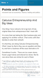 Mobile Screenshot of pointsandfigures.wordpress.com