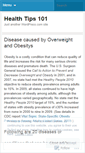 Mobile Screenshot of healthtip101.wordpress.com