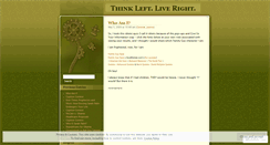 Desktop Screenshot of livefrankly.wordpress.com