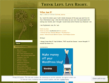 Tablet Screenshot of livefrankly.wordpress.com