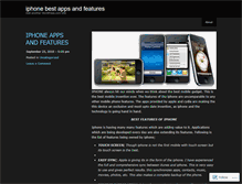 Tablet Screenshot of best4iphone.wordpress.com