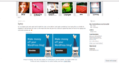 Desktop Screenshot of mycrazydiet.wordpress.com