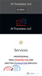 Mobile Screenshot of jvtranslator.wordpress.com