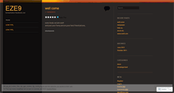 Desktop Screenshot of eze9.wordpress.com