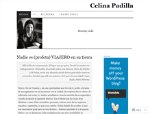 Tablet Screenshot of celinapadilla.wordpress.com