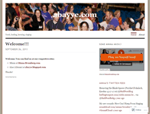 Tablet Screenshot of abayye.wordpress.com