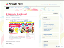 Tablet Screenshot of amandakitty.wordpress.com