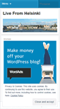 Mobile Screenshot of livefromhelsinki.wordpress.com