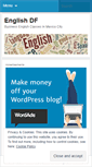 Mobile Screenshot of inglesdf.wordpress.com