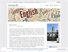 Tablet Screenshot of inglesdf.wordpress.com