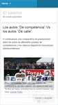 Mobile Screenshot of e1camino.wordpress.com