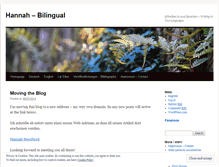Tablet Screenshot of hannahsteenbock.wordpress.com