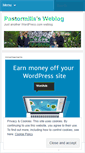 Mobile Screenshot of pastormills.wordpress.com
