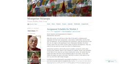 Desktop Screenshot of discoveringbuddhism.wordpress.com