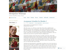 Tablet Screenshot of discoveringbuddhism.wordpress.com