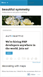 Mobile Screenshot of beautifulsymmetry.wordpress.com