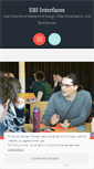 Mobile Screenshot of ebiinterfaces.wordpress.com
