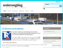 Tablet Screenshot of onderwegblog.wordpress.com