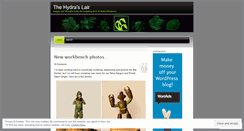 Desktop Screenshot of hydraminiatures.wordpress.com