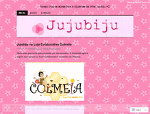 Tablet Screenshot of jujubiju.wordpress.com