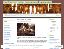 Tablet Screenshot of prayerabounds.wordpress.com