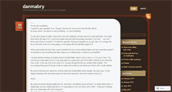Desktop Screenshot of danmabry.wordpress.com