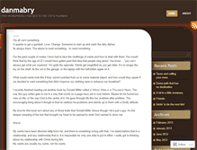 Tablet Screenshot of danmabry.wordpress.com