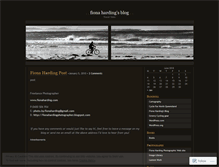 Tablet Screenshot of fionaharding.wordpress.com