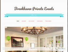 Tablet Screenshot of brookhavenclub.wordpress.com