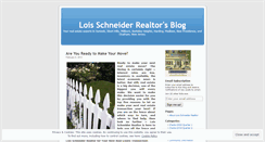 Desktop Screenshot of loisschneiderrealtor.wordpress.com