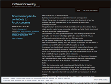 Tablet Screenshot of icewarrior.wordpress.com