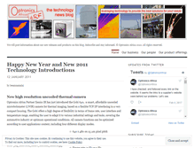 Tablet Screenshot of optronics.wordpress.com