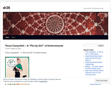 Tablet Screenshot of dr26.wordpress.com
