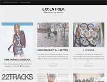 Tablet Screenshot of excentriek.wordpress.com