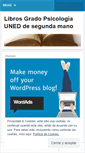 Mobile Screenshot of librosunedpsicologia.wordpress.com