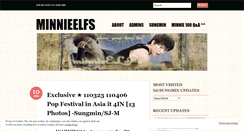 Desktop Screenshot of minnieelfs.wordpress.com