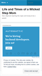 Mobile Screenshot of lifeandtimesofawickedstepmom.wordpress.com