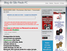 Tablet Screenshot of blogsaopaulofc.wordpress.com