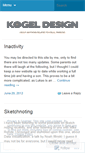 Mobile Screenshot of kogeldesign.wordpress.com