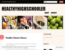 Tablet Screenshot of healthyhighschooler.wordpress.com
