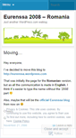 Mobile Screenshot of eurenssa2008.wordpress.com