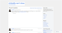 Desktop Screenshot of chibialfa.wordpress.com